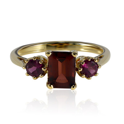 Zilveren ring met een Mozambique granaat