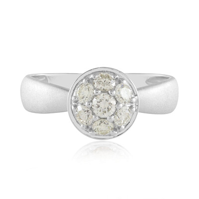 Gouden ring met een SI2 (H) Diamant (de Melo)