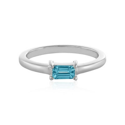 Zilveren ring met een Ratanakiri zirkoon