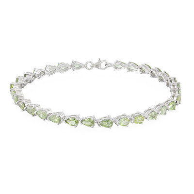 Zilveren armband met Paraiba toermalijnen