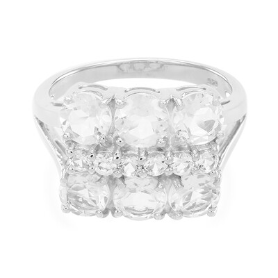 Zilveren ring met goshenieten