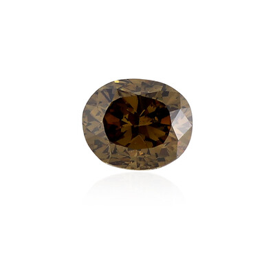 Edelsteen met een groene VS2 diamant 0,22 ct