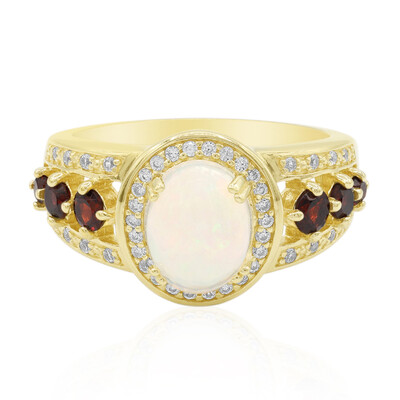 Zilveren ring met een Welo-opaal