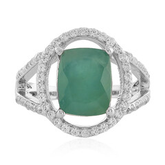 Zilveren ring met een Grandidiriet