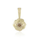 Gouden hanger met een I2 Champagne Diamant