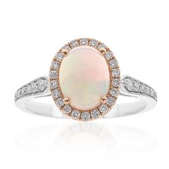 Gouden ring met een AAA Welo-opaal (CIRARI)