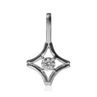 Gouden hanger met een VS1 Diamant (D) (adamantes [!])
