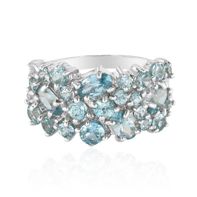 Zilveren ring met Ratanakiri zirkonen