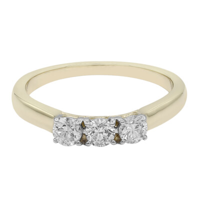 Gouden ring met SI diamanten (Annette)