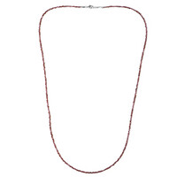 Zilveren accessoire met een Indische Granaat