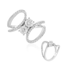 Gouden ring met zirkonen (SUHANA)
