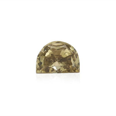 Edelsteen met een groene VS1 diamant 0,33 ct