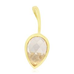 Zilveren hanger met een rozen kwarts