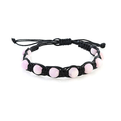 Armband met kunzietstenen