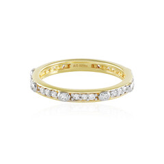 Zilveren ring met zirkonen