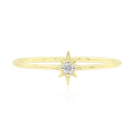 Gouden ring met een Diamant SI2 (G)