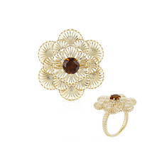 Gouden ring met een Oranje Toermalijn (Ornaments by de Melo)