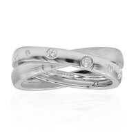 Platina ring met Diamanten SI2 (G)
