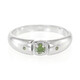 Zilveren ring met een Fancy diamant