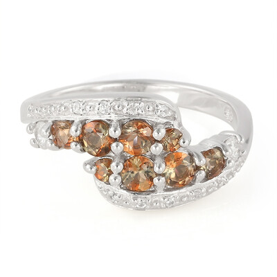 Zilveren ring met andalusieten