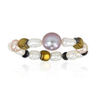 Ring met een zoetwater kweekparel (TPC)