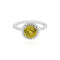 Gouden ring met een sfeen (AMAYANI)