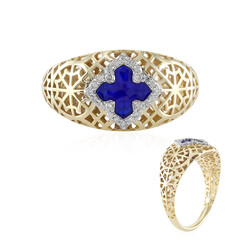 Gouden ring met I1 (I) Diamanten (Ornaments by de Melo)