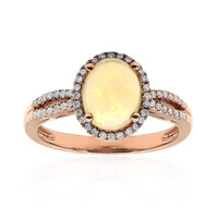 Gouden ring met een AAA Welo-opaal (CIRARI)