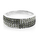 Zilveren ring met Fancy diamanten