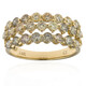 Gouden ring met SI2 Fancy Diamanten (CIRARI)