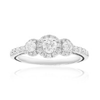 Gouden ring met een I1 (H) Diamant (CIRARI)