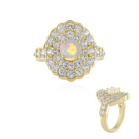 Zilveren ring met een Welo-opaal
