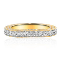 Gouden ring met IF Diamanten (D)