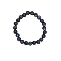 Armband met sodalietstenen