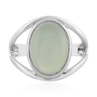 Zilveren ring met een Aqua Chalcedoon