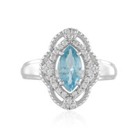 Zilveren ring met een Ratanakiri zirkoon
