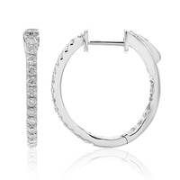 Gouden oorbellen met I1 (H) Diamanten (CIRARI)