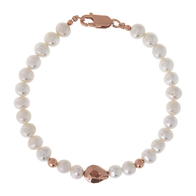 Zilveren armband met zoetwater kweekparels (Joias do Paraíso)
