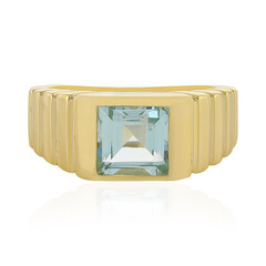 Zilveren ring met een hemel-blauwe topaas