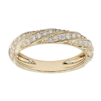 Gouden ring met Diamanten SI2 (G)