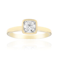 Gouden ring met een Diamant SI1 (G)