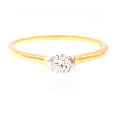 Gouden ring met een FL (D) Diamant (LUCENT DIAMONDS)