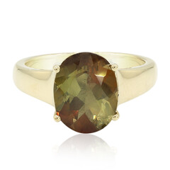 Gouden ring met een andalusiet