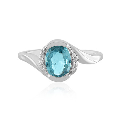 Zilveren ring met een Ratanakiri zirkoon