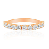 Zilveren ring met zirkonen