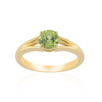 Gouden ring met een Capelinha sfeen