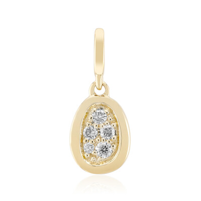 Gouden hanger met een Diamant SI1 (G) (Annette)