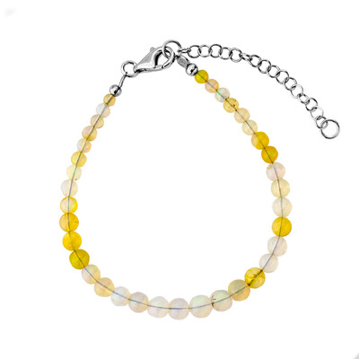 Zilveren armband met Welo-opalen