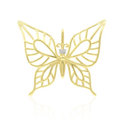 Zilveren hanger met zirkonen