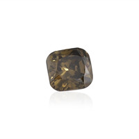 Edelsteen met een groene VS1 diamant 0,16 ct